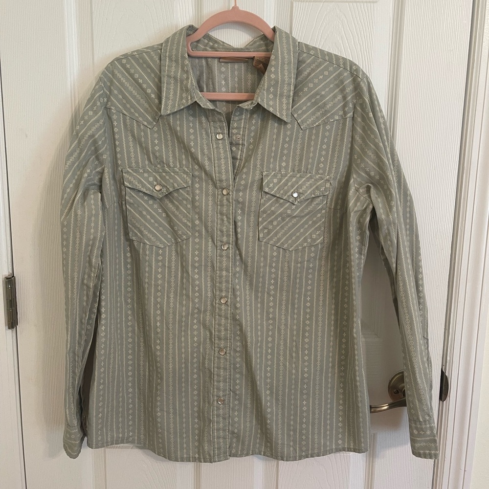 Ariat Fitted Western Button Down